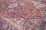Vintage Heriz Rug 8'2'' x 11'7''