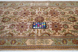 Extremely Fine Vintage Turkish Silk Hereke Rug 2'10'' x 4'7''