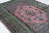 Fine Vintage Kashmiri Silk Rug 4'1'' x 6'3''