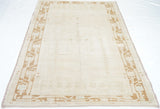Vintage Oushak Rug 4'0" x 7'2''