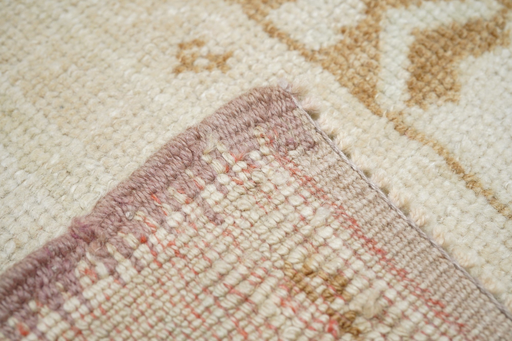 Vintage Oushak Rug 4'0" x 7'2''