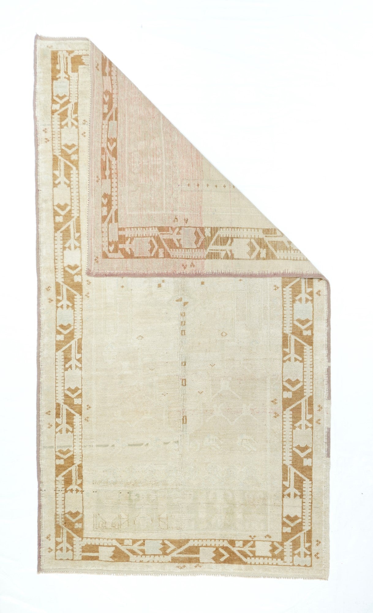 Vintage Oushak Rug 4'0" x 7'2''