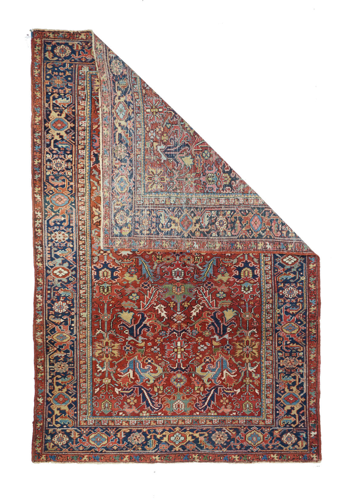 Antique Heriz Rug 6'8'' x 9'11''