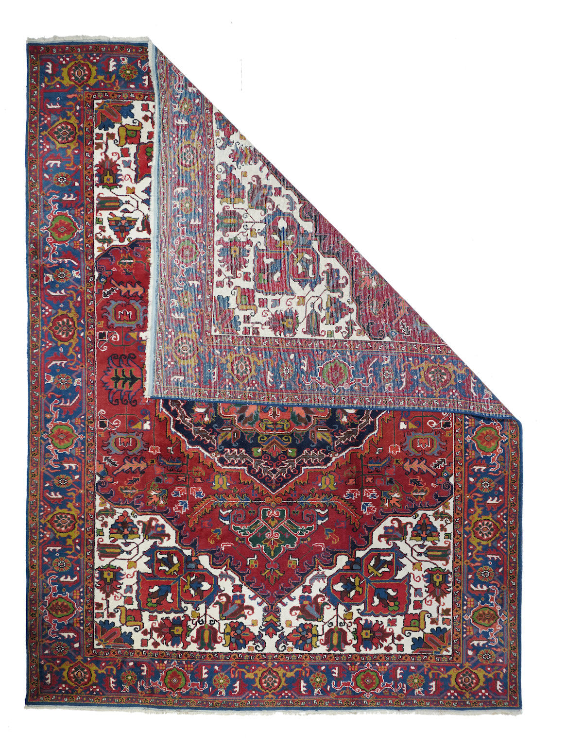 Vintage Heriz Rug 8'2'' x 11'0"