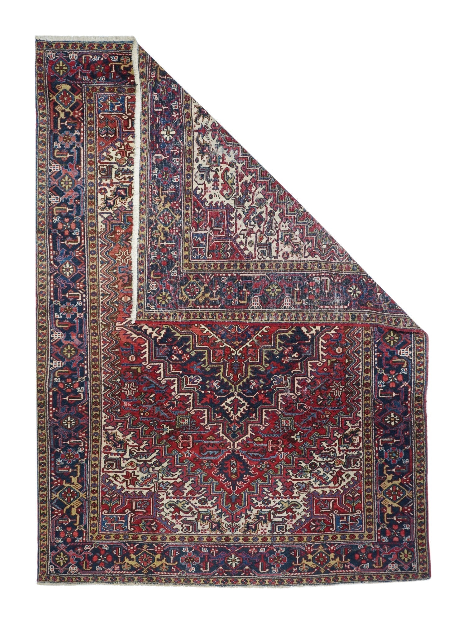 Vintage Heriz Rug 7'9'' x 11'2''