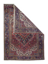 Vintage Heriz Rug 7'9'' x 11'2''