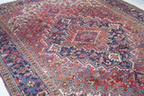 Vintage Heriz Rug 7'9'' x 11'2''