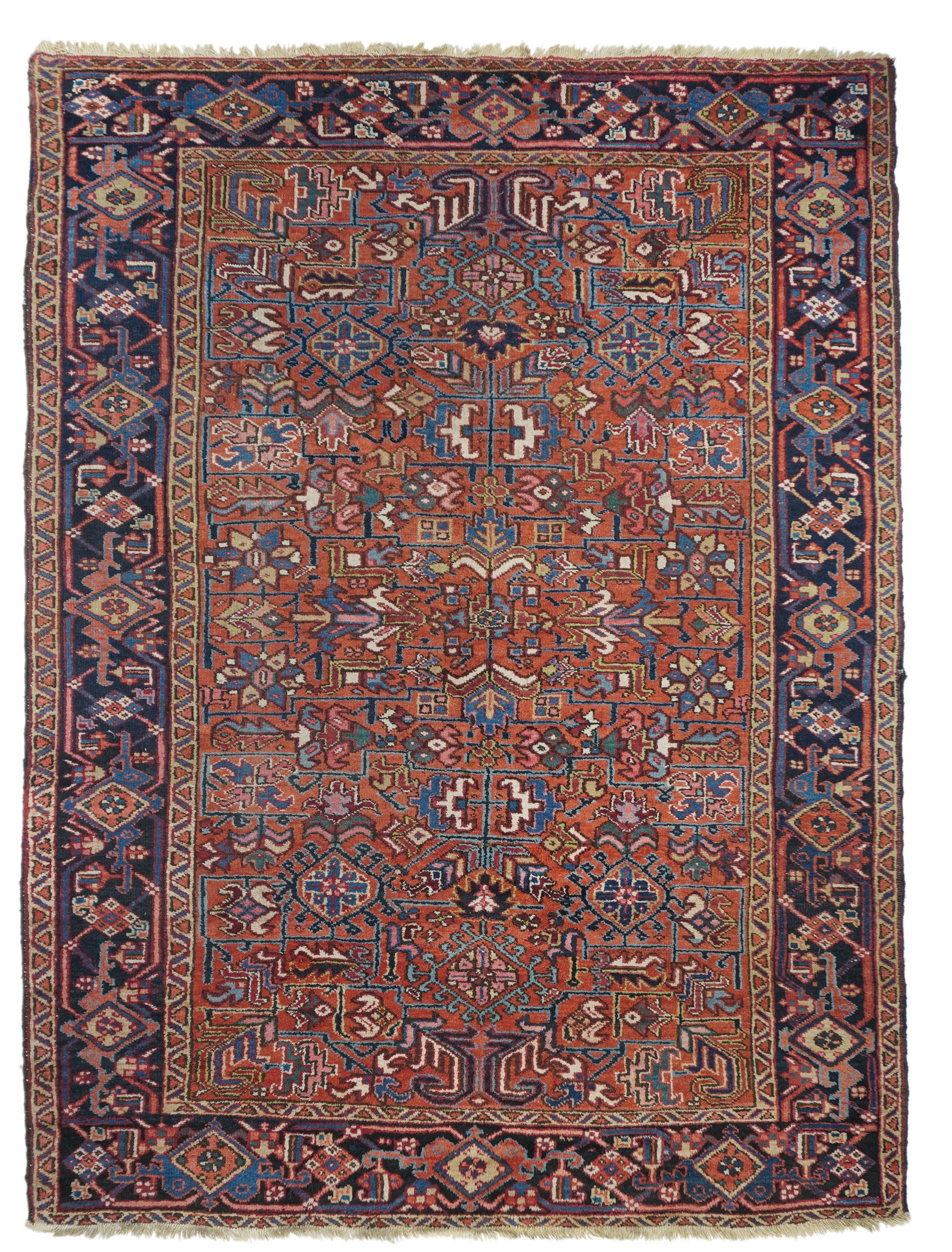 Vintage Heriz Rug 6'0'' x 8'5''
