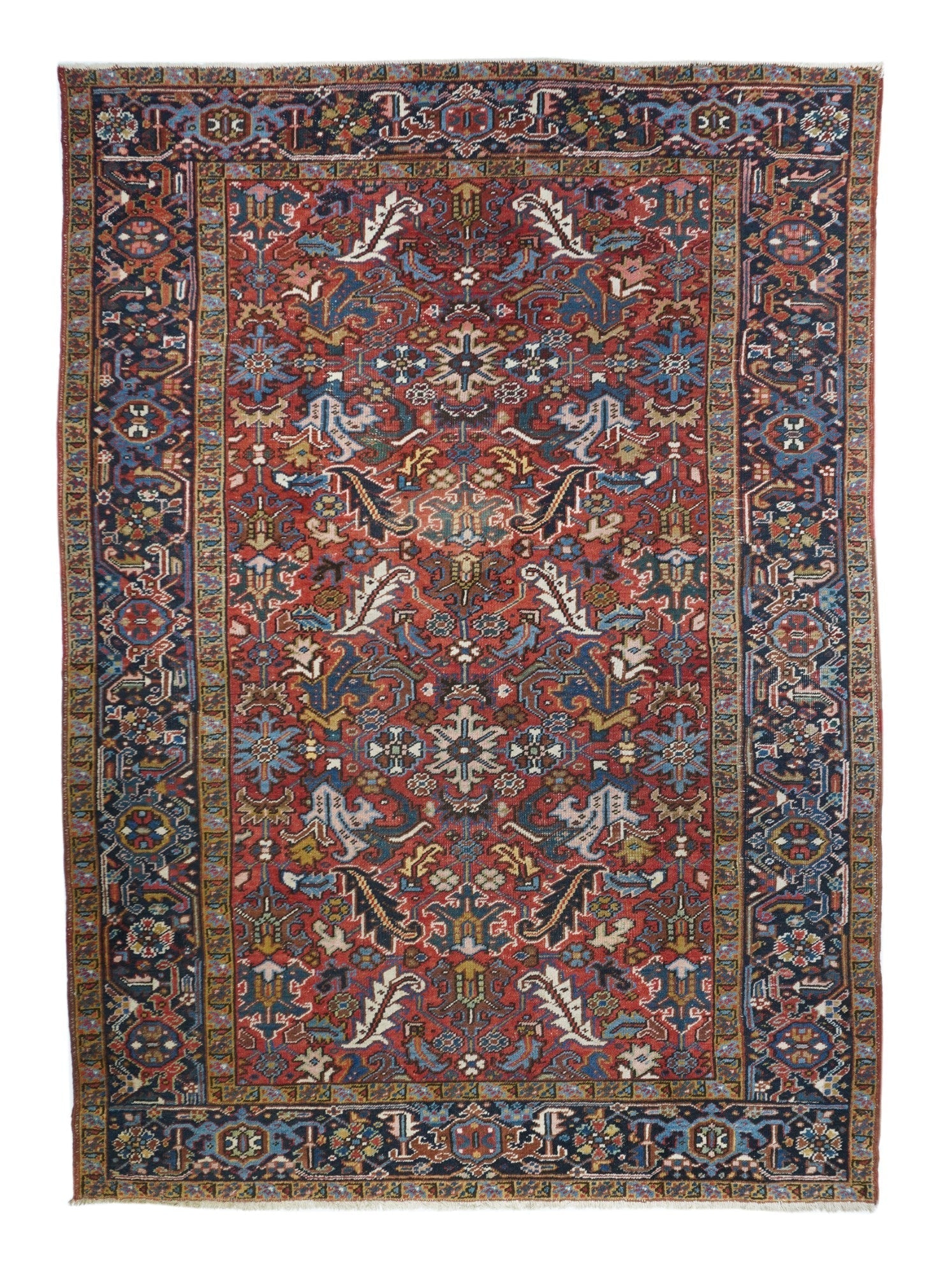 Vintage Heriz Rug 7' x 10'