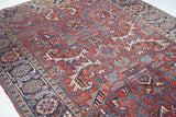 Vintage Heriz Rug 6'7'' x 9'