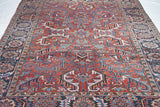 Vintage Heriz Rug 6'7'' x 9'