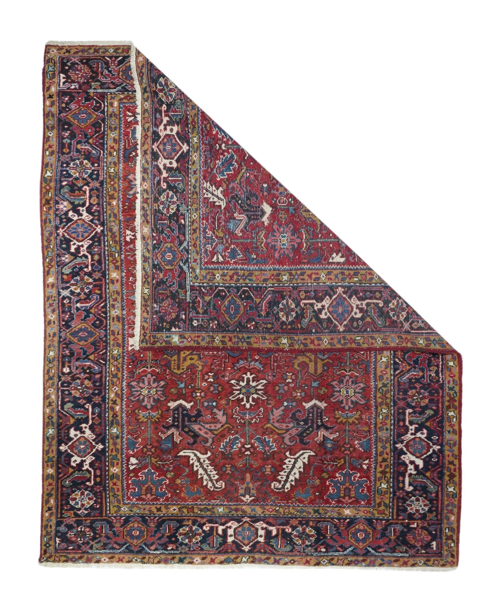 Vintage Heriz Rug 7'0" x 8'10''