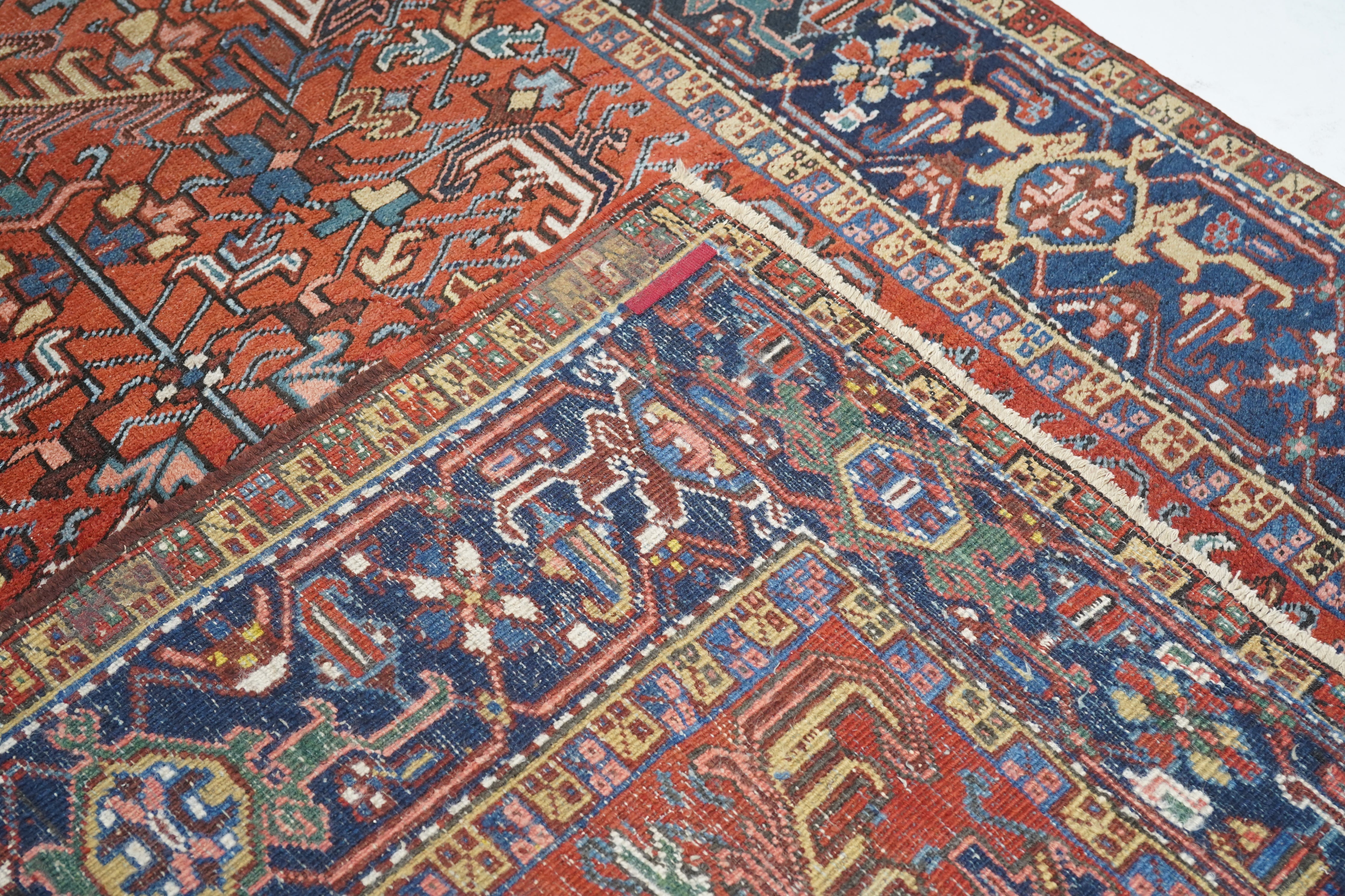 Vintage Heriz Rug 6'2'' x 8'9''