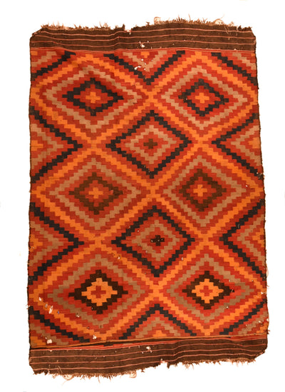 Vintage  Kilim Rug 5'4'' x 7'8''