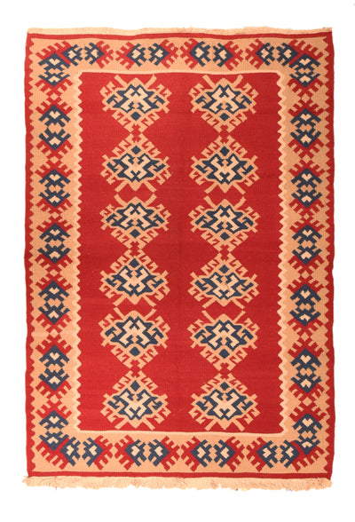 Indian Kilim Rug 4'0