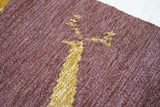 Vintage European Flat Weave Rug 1'11'' x 4'3''