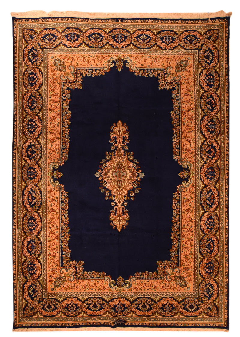 Vintage  Kerman Rug 7'1'' x 10'3''