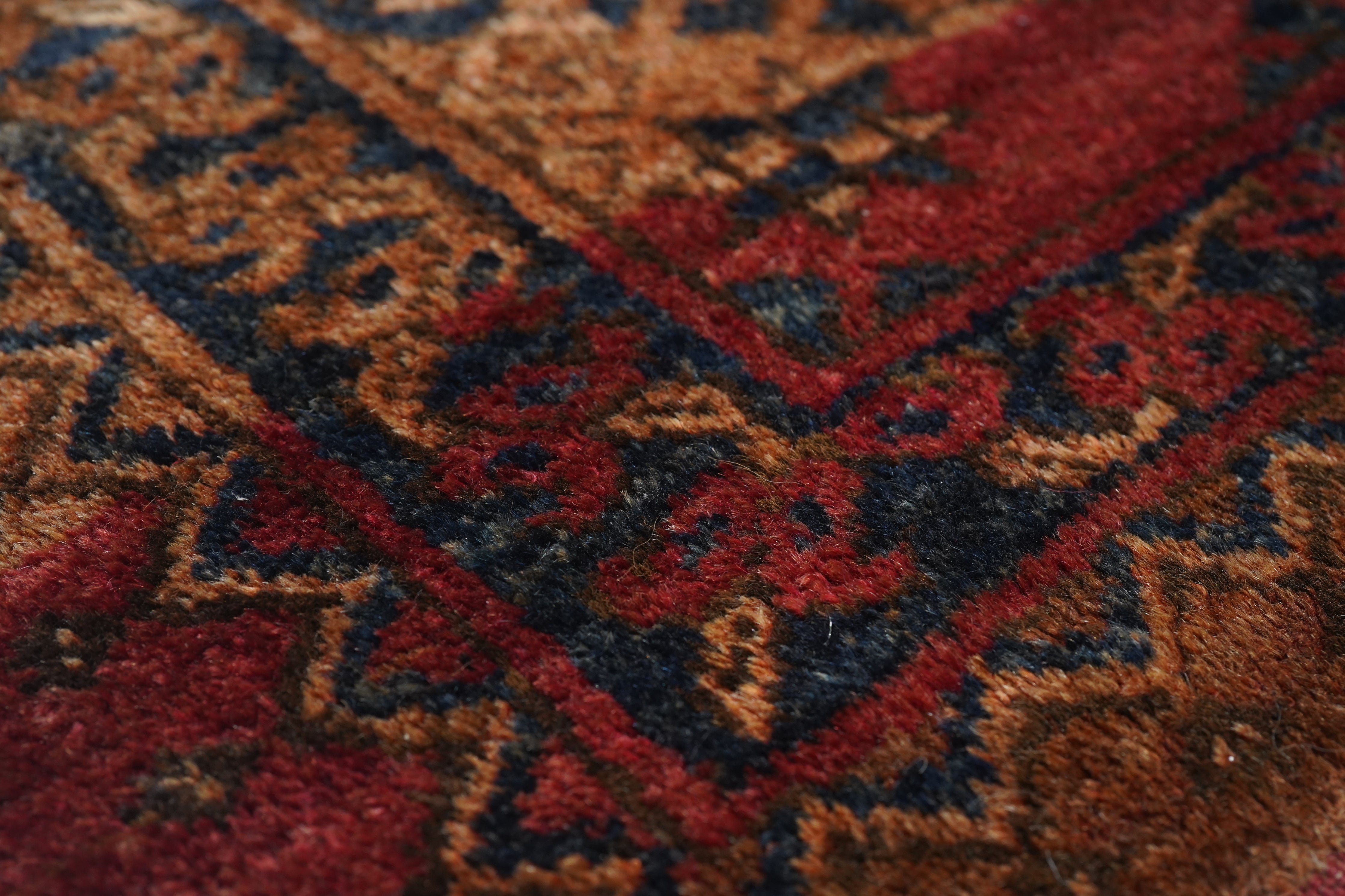 Vintage Bokhara Rug 8' x 11'1''