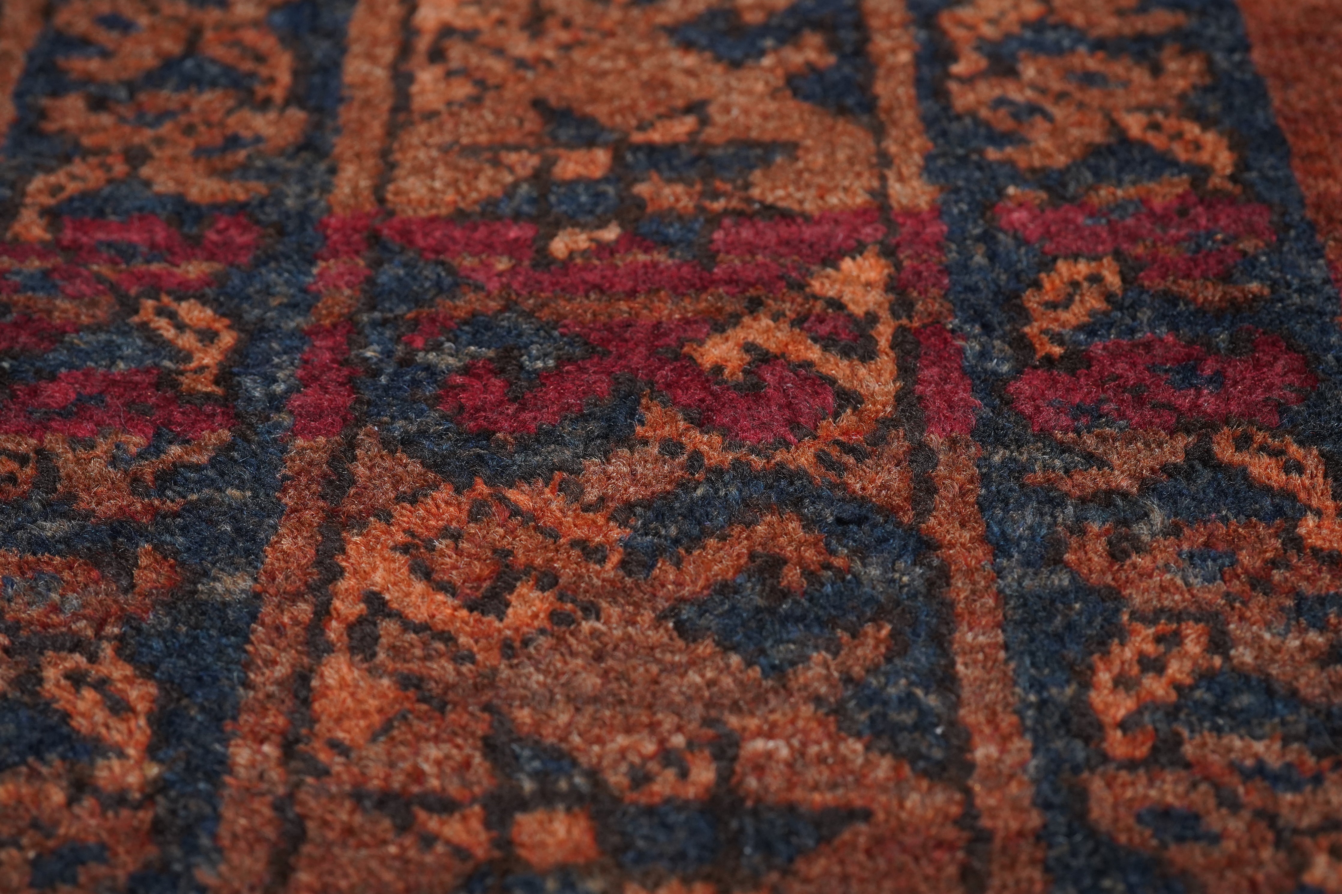 Vintage Bokhara Rug 8' x 11'1''