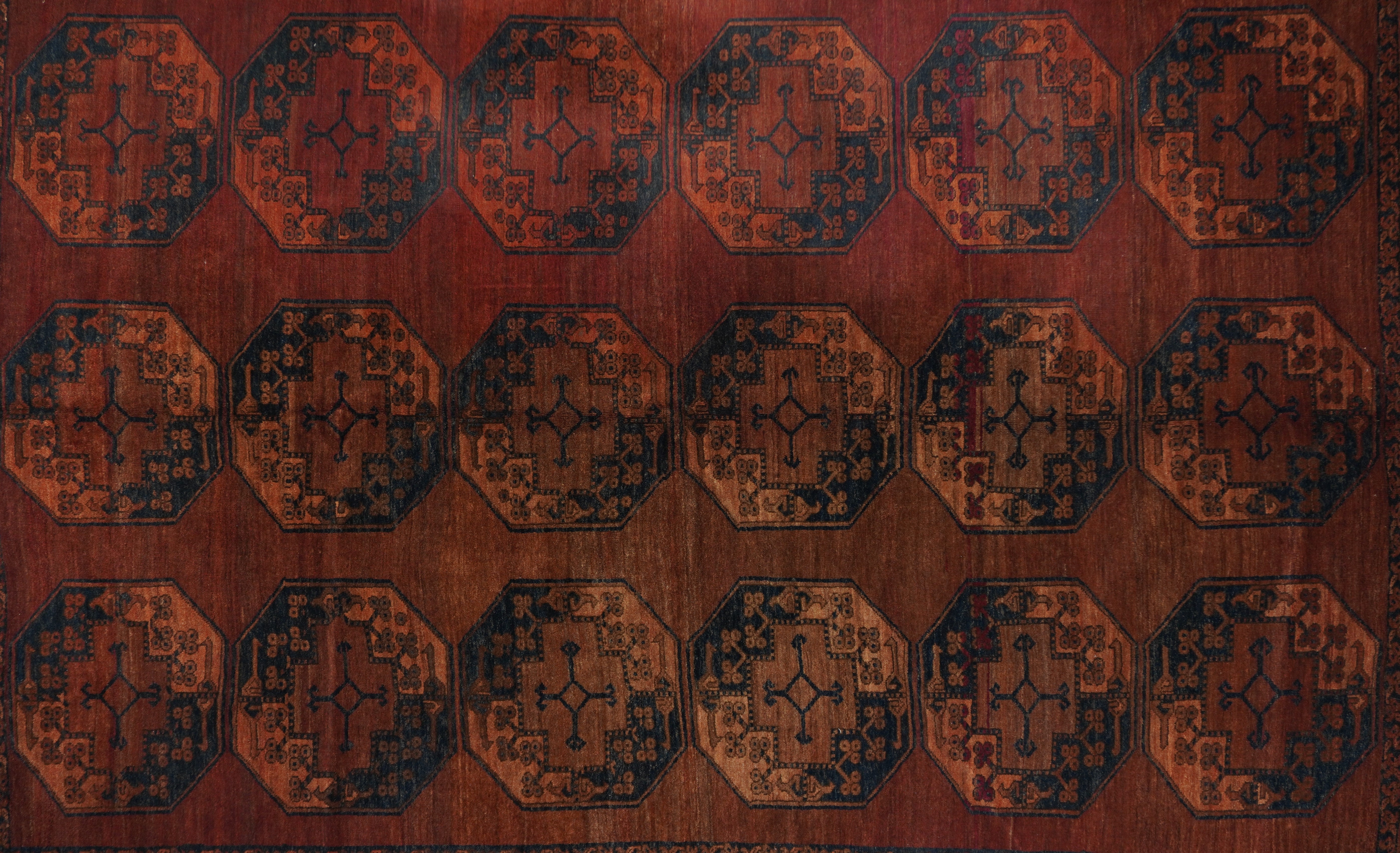 Vintage Bokhara Rug 8' x 11'1''