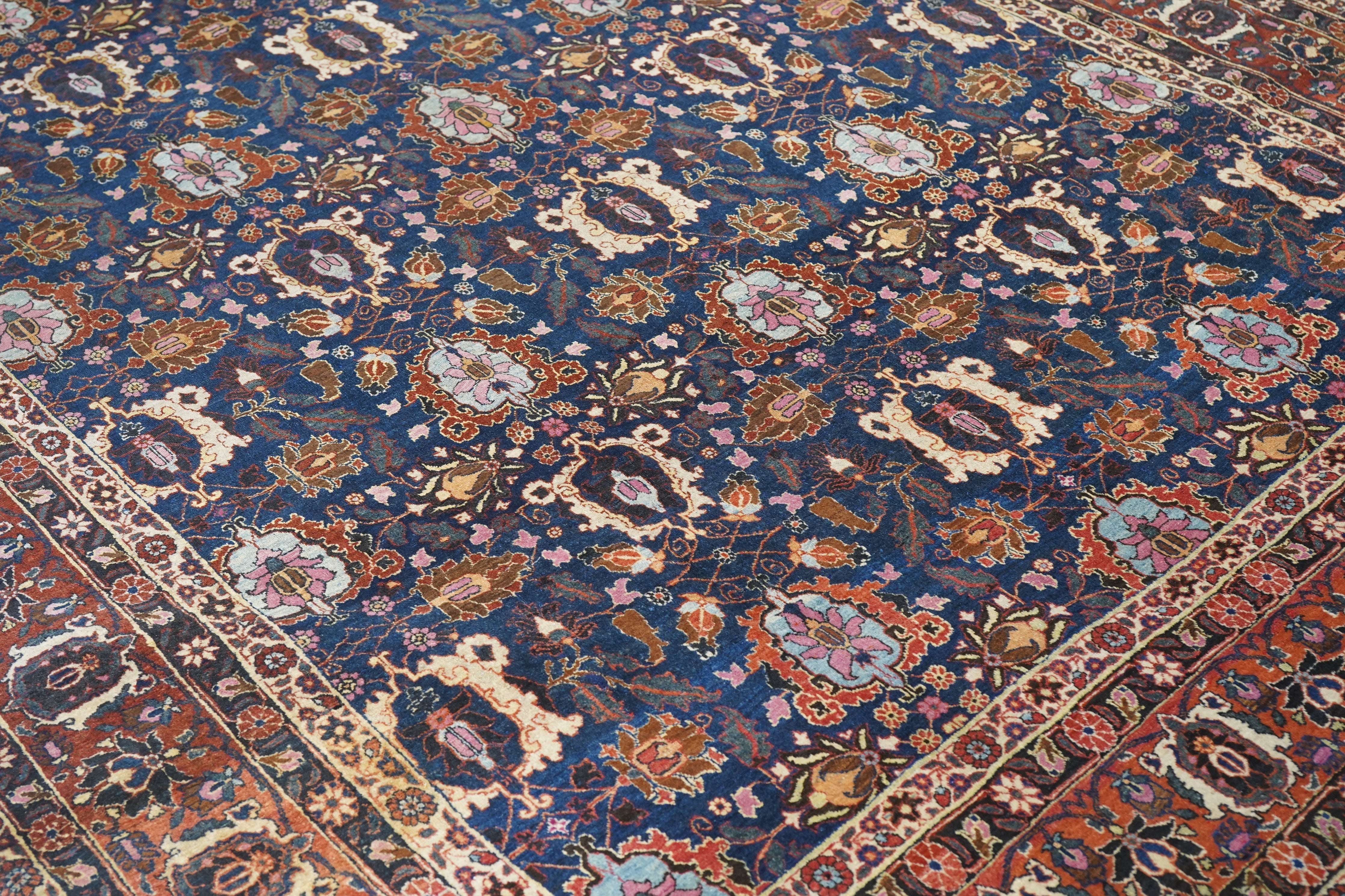 Antique  Veramin Rug 7'10'' x 10'5''
