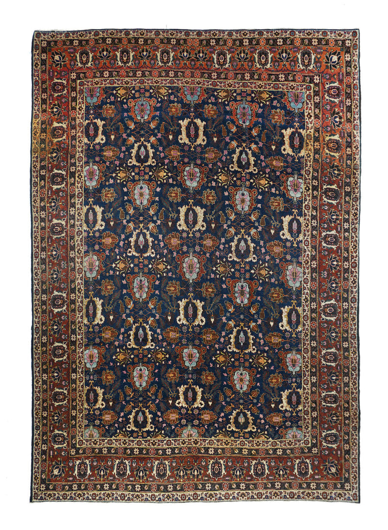 Antique  Veramin Rug 7'10'' x 10'5''