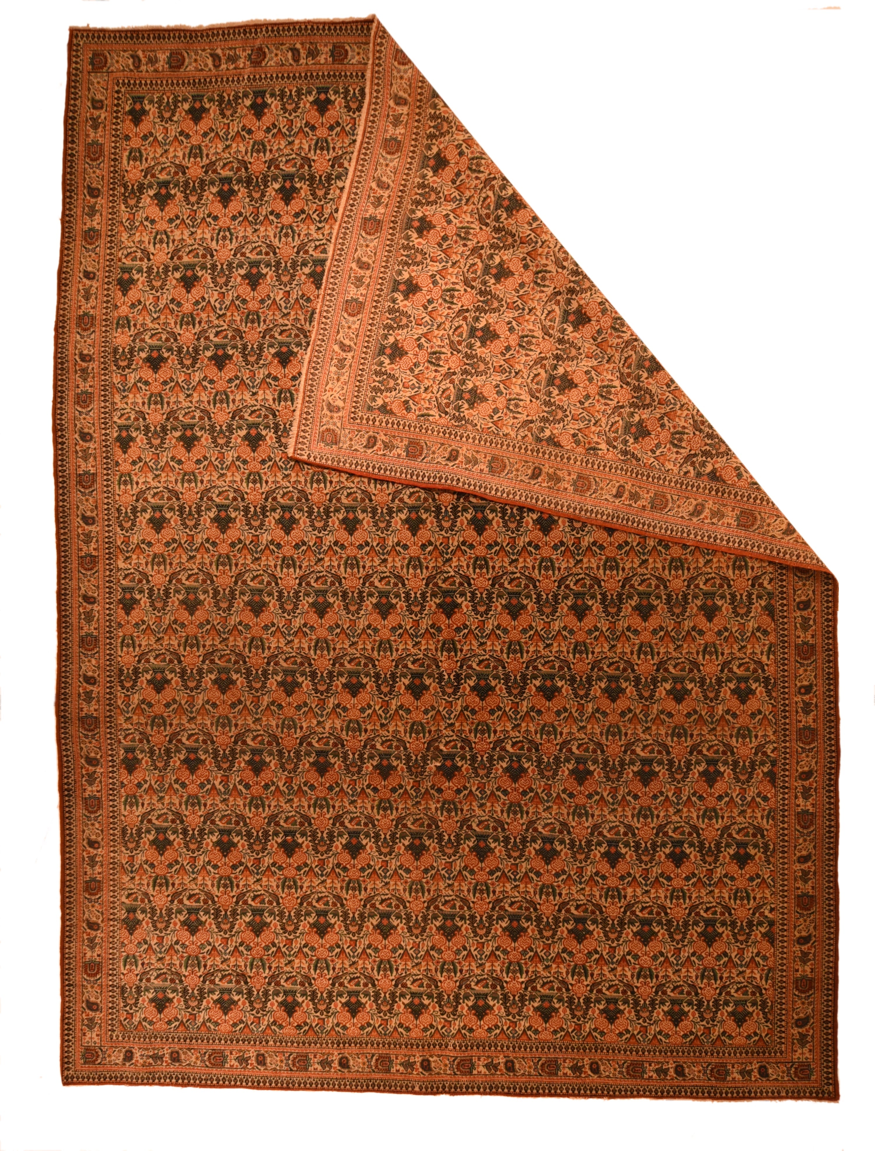 Antique  Tehran Rug 7' 5" x 10'2"