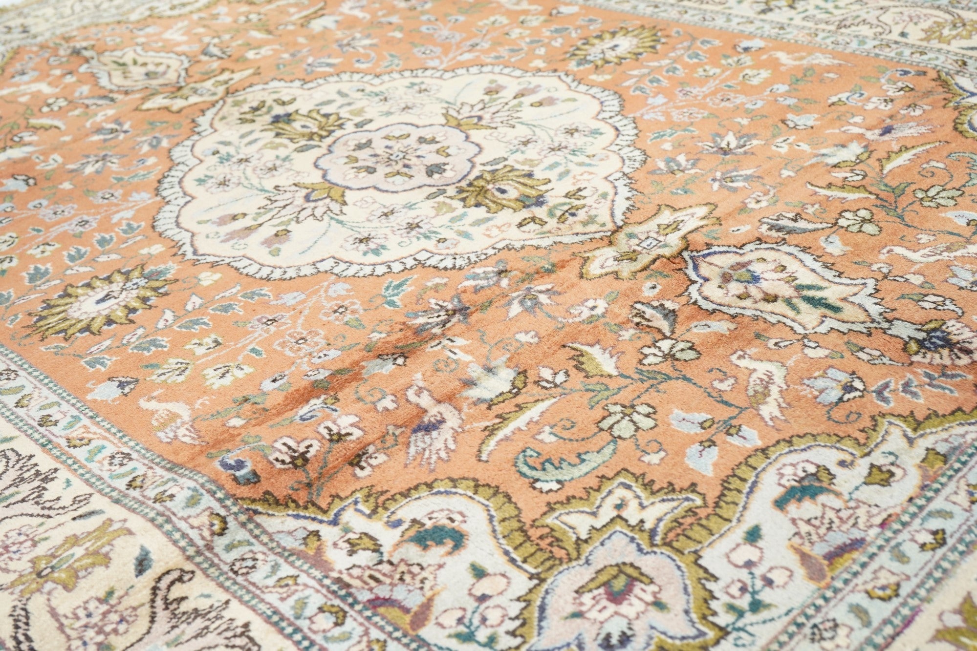 Vintage Tabriz Rug 6'0" x 8'9''