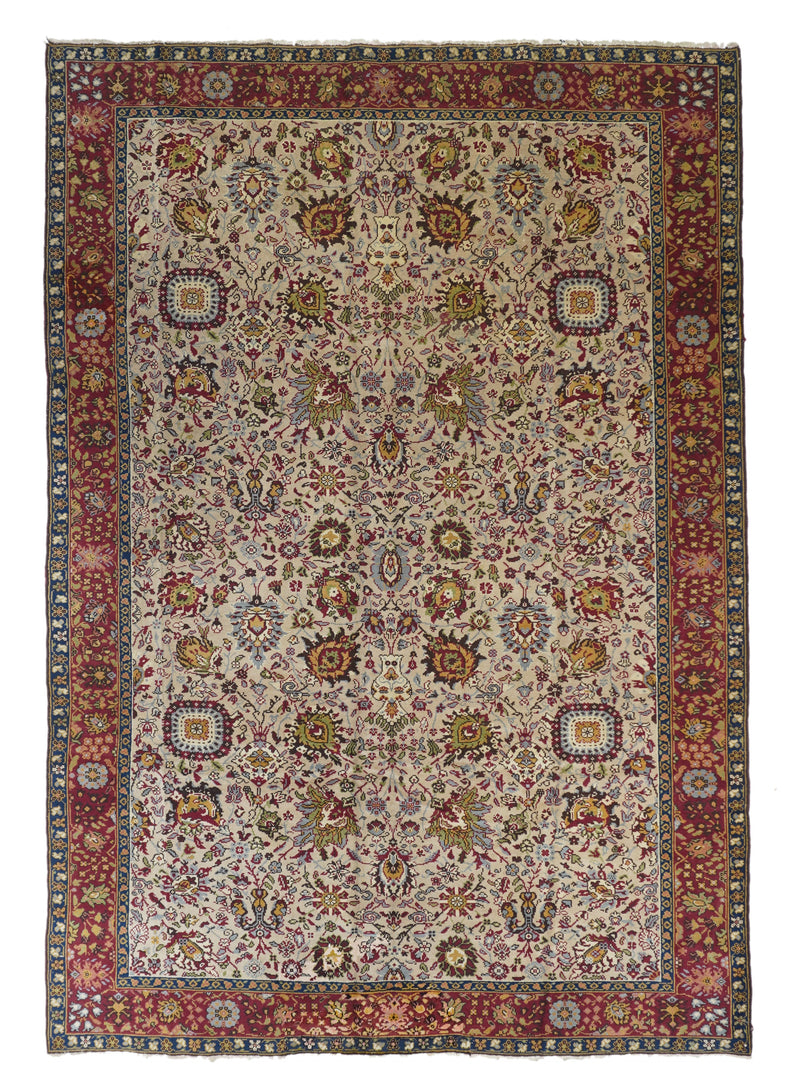 Vintage Turkish Wool Rug 6' 3
