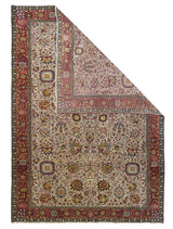 Vintage Turkish Wool Rug 6' 3" x 9' 3"