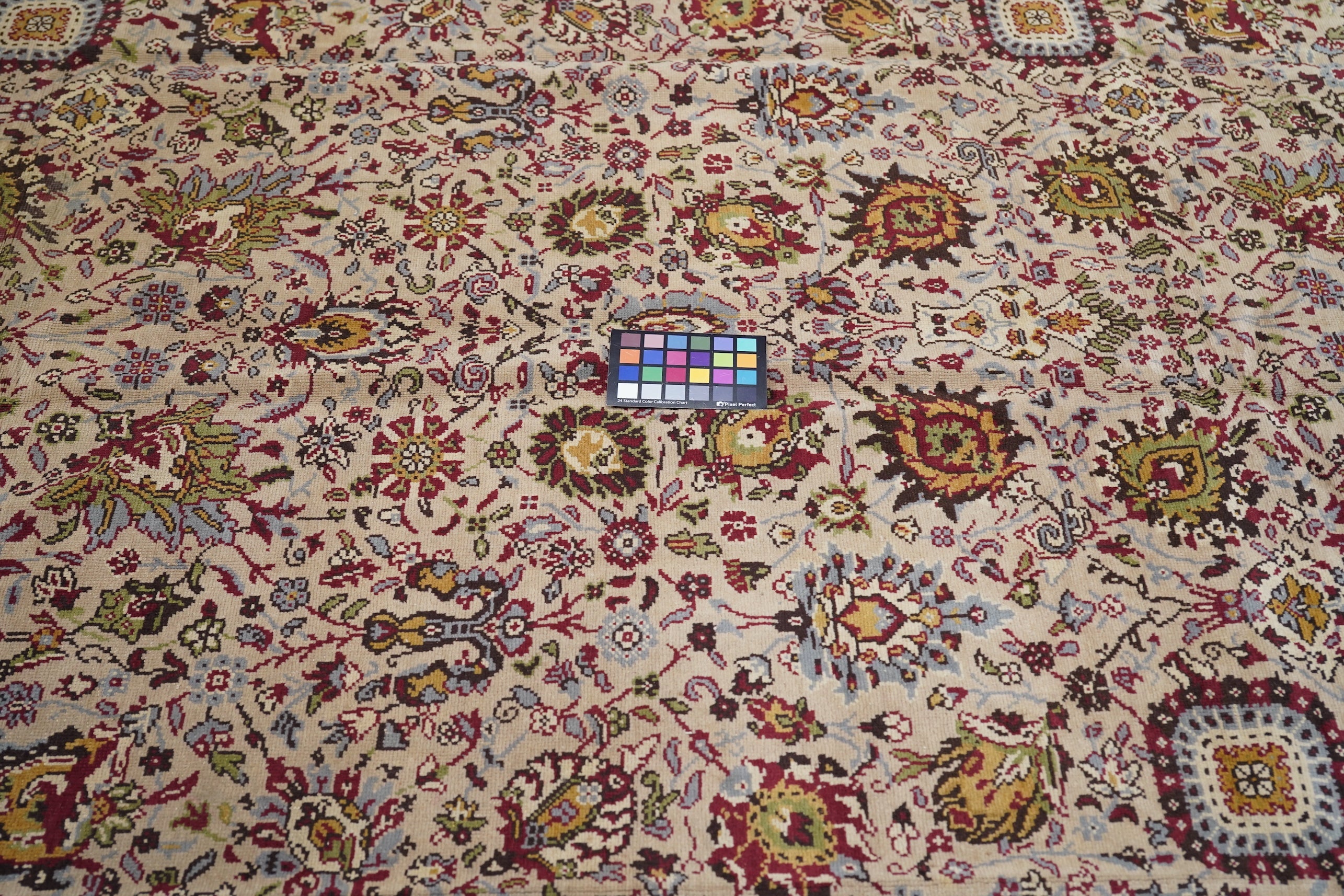 Vintage Turkish Wool Rug 6' 3" x 9' 3"