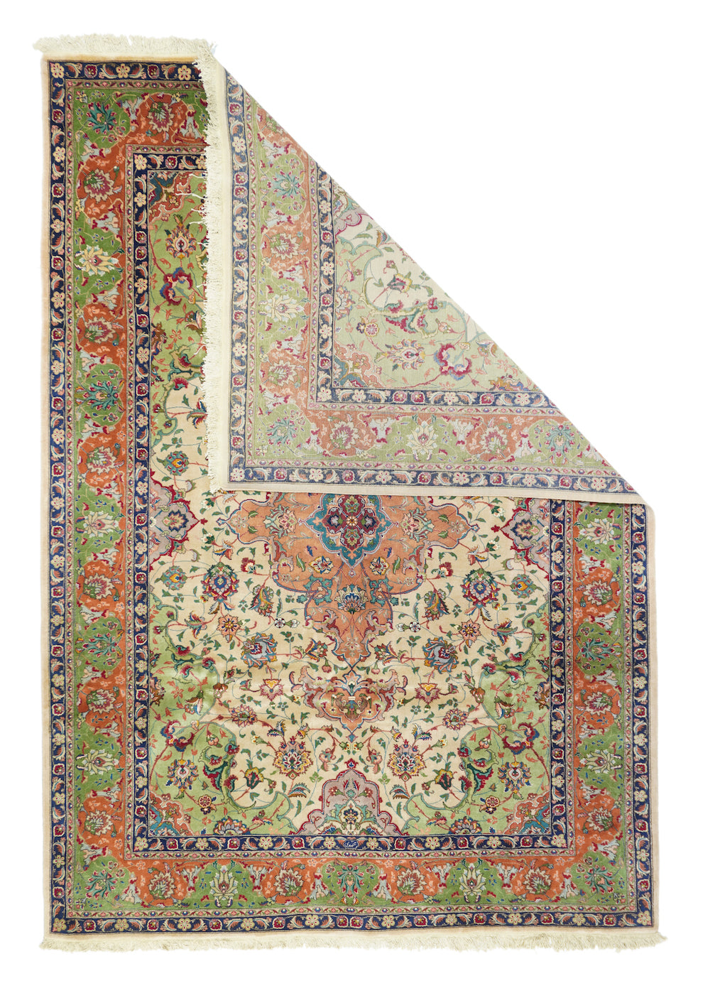 Vintage Tabriz Rug 6'2'' x 8'8''