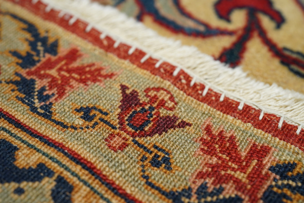 Fine Antique  Isfahan Rug 7'7'' x 10'11''