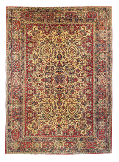 Fine Antique  Isfahan Rug 7'7'' x 10'11''