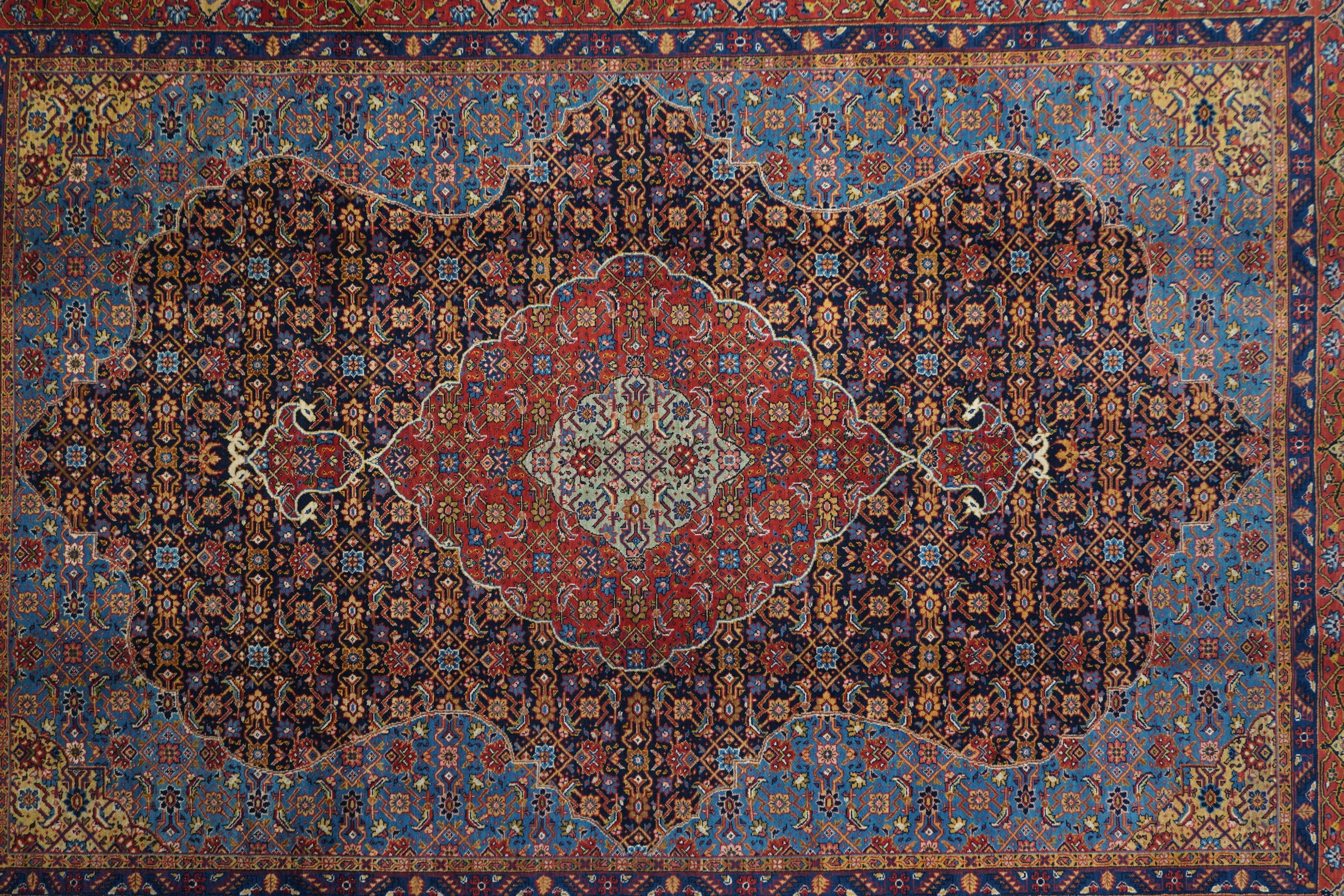 Vintage  Tabriz Rug 7'6'' x 10'3''