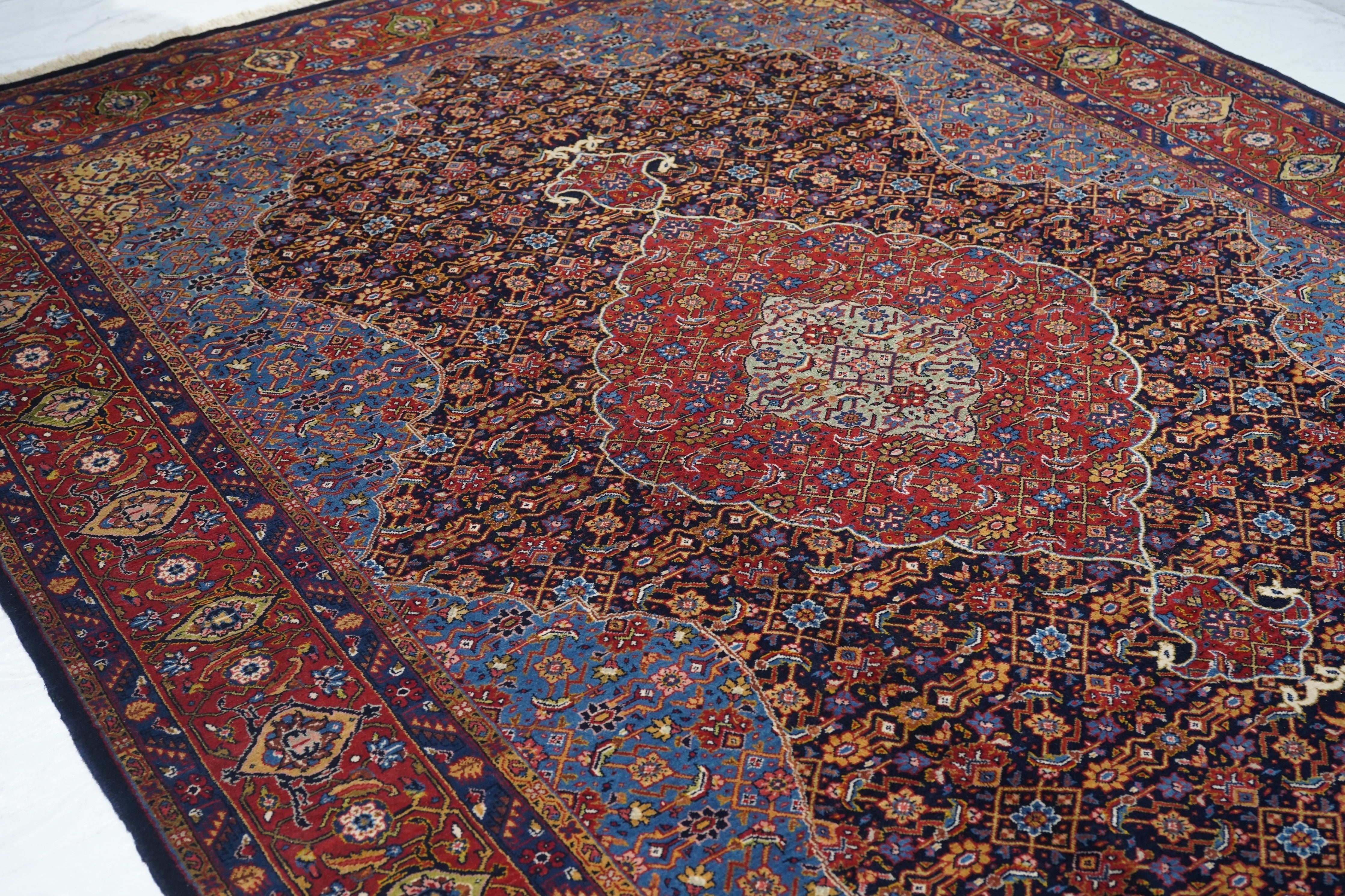 Vintage  Tabriz Rug 7'6'' x 10'3''
