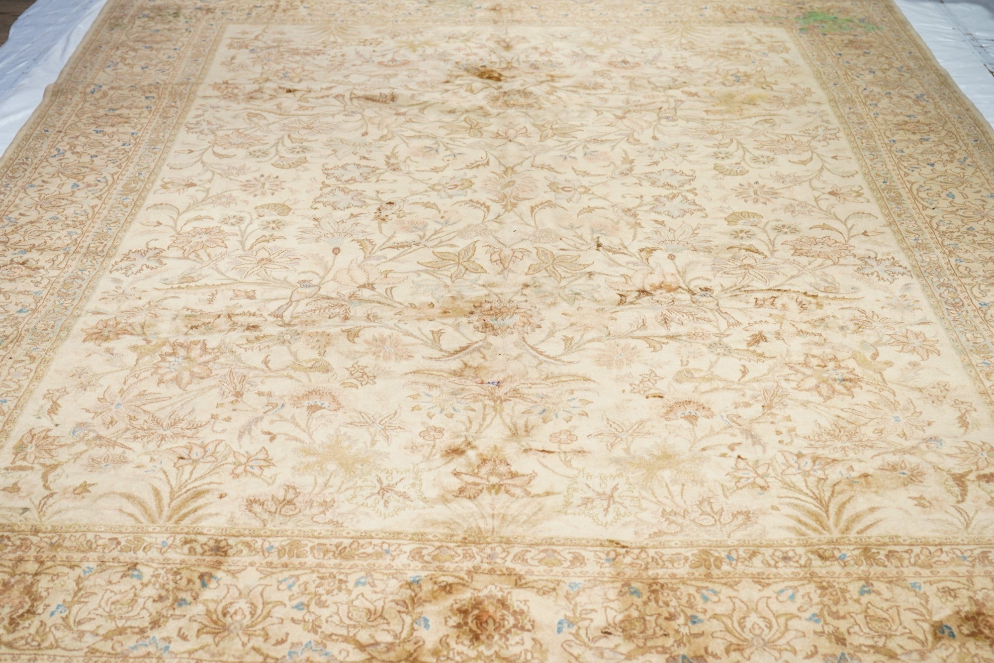Vintage  Tabriz Rug 8'10'' x 11'8''