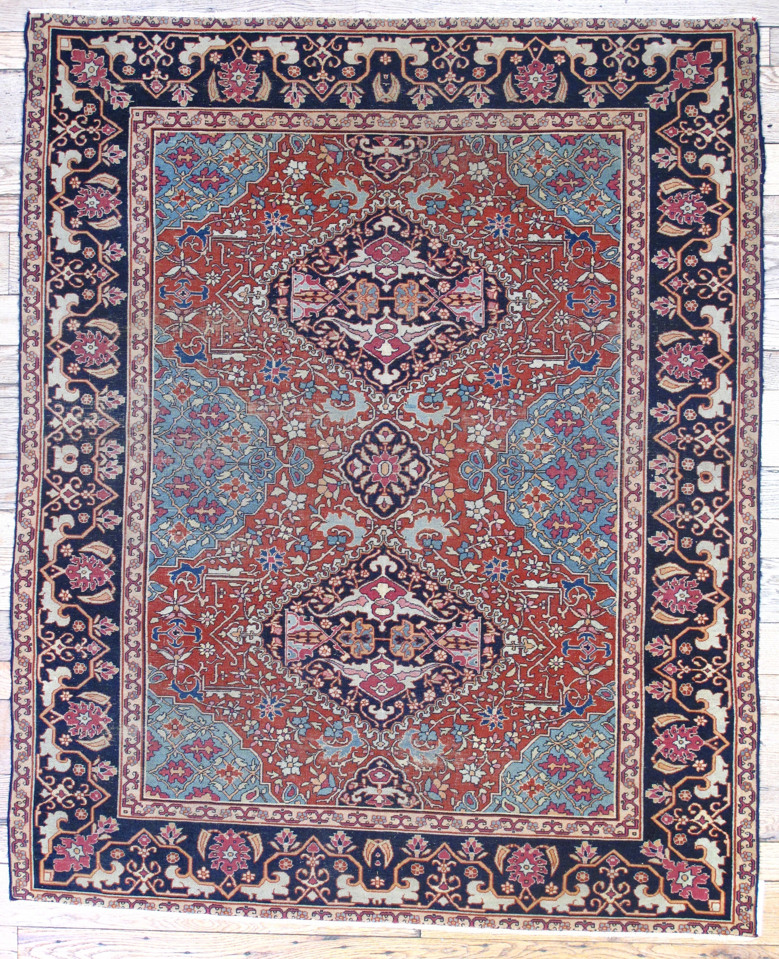 Antique Farahan Rug 4'10'' x 5'11''