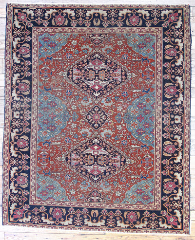 Antique Farahan Rug 4'10'' x 5'11''