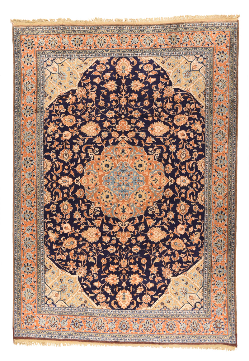 Vintage  Kashan Rug 8' 2