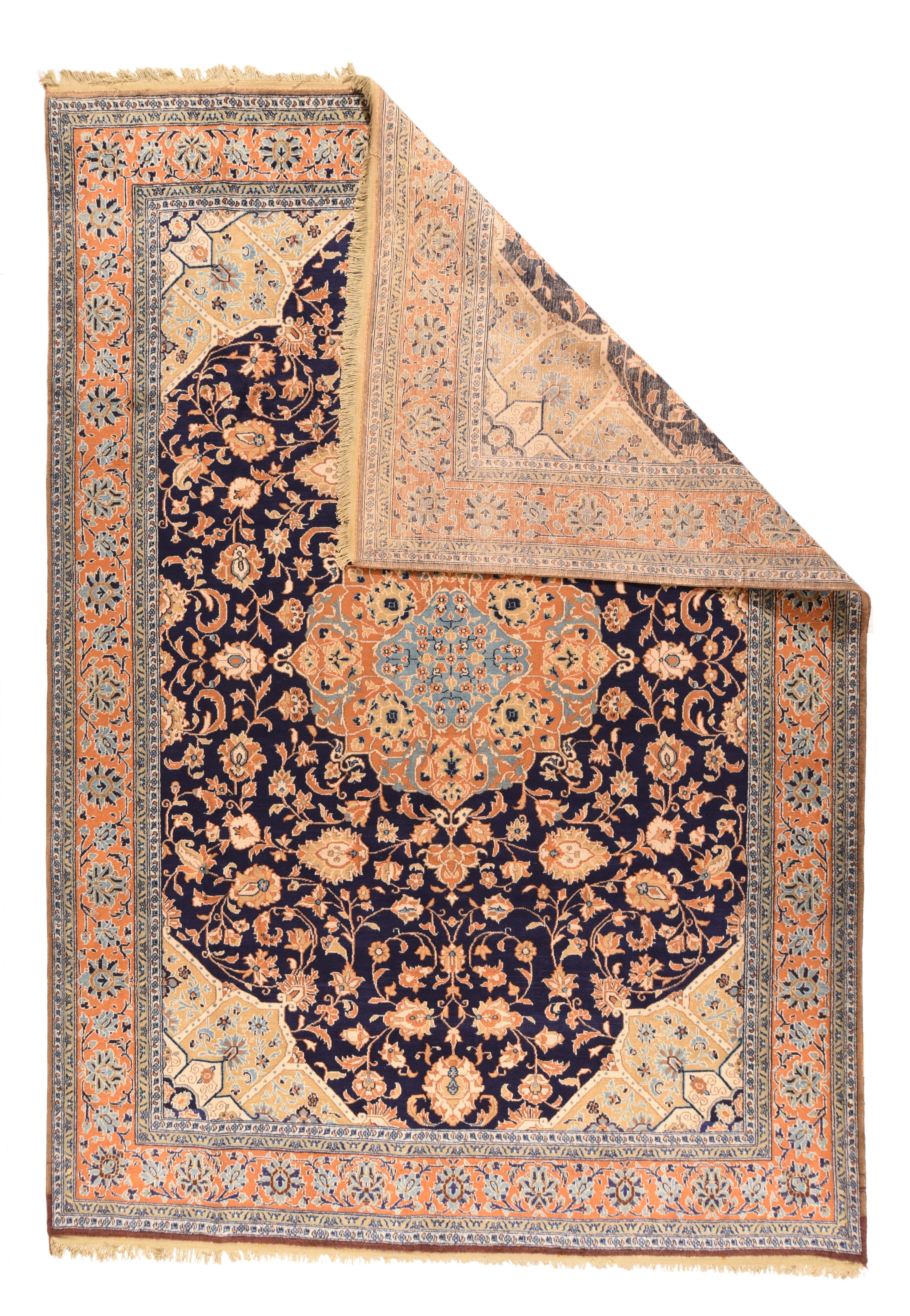 Vintage  Kashan Rug 8' 2" x 11'6"