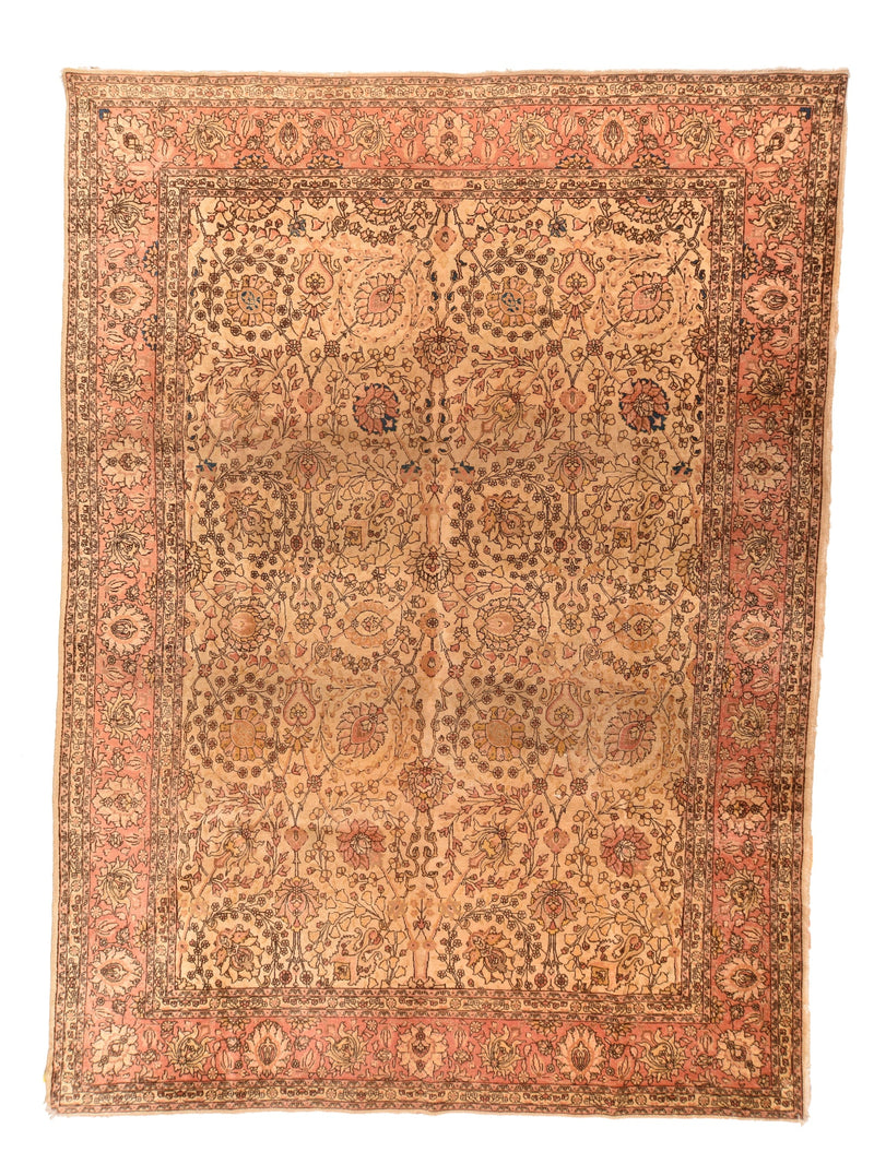 Antique  Tabriz Rug 9'8'' x 13'2''