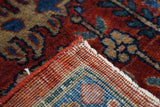 Antique  Mohajeran Sarouk Rug 7'1" x 11' 1''