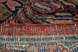 Antique  Mohajeran Sarouk Rug 7'1" x 11' 1''