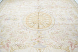 Vintage French Savonnerie Rug 9' x 12'