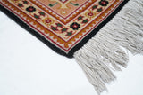 Extremely Fine  Tabriz Wool & Silk Rug 5'0" x 6'0"