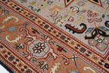 Extremely Fine  Tabriz Wool & Silk Rug 5'0" x 6'0"