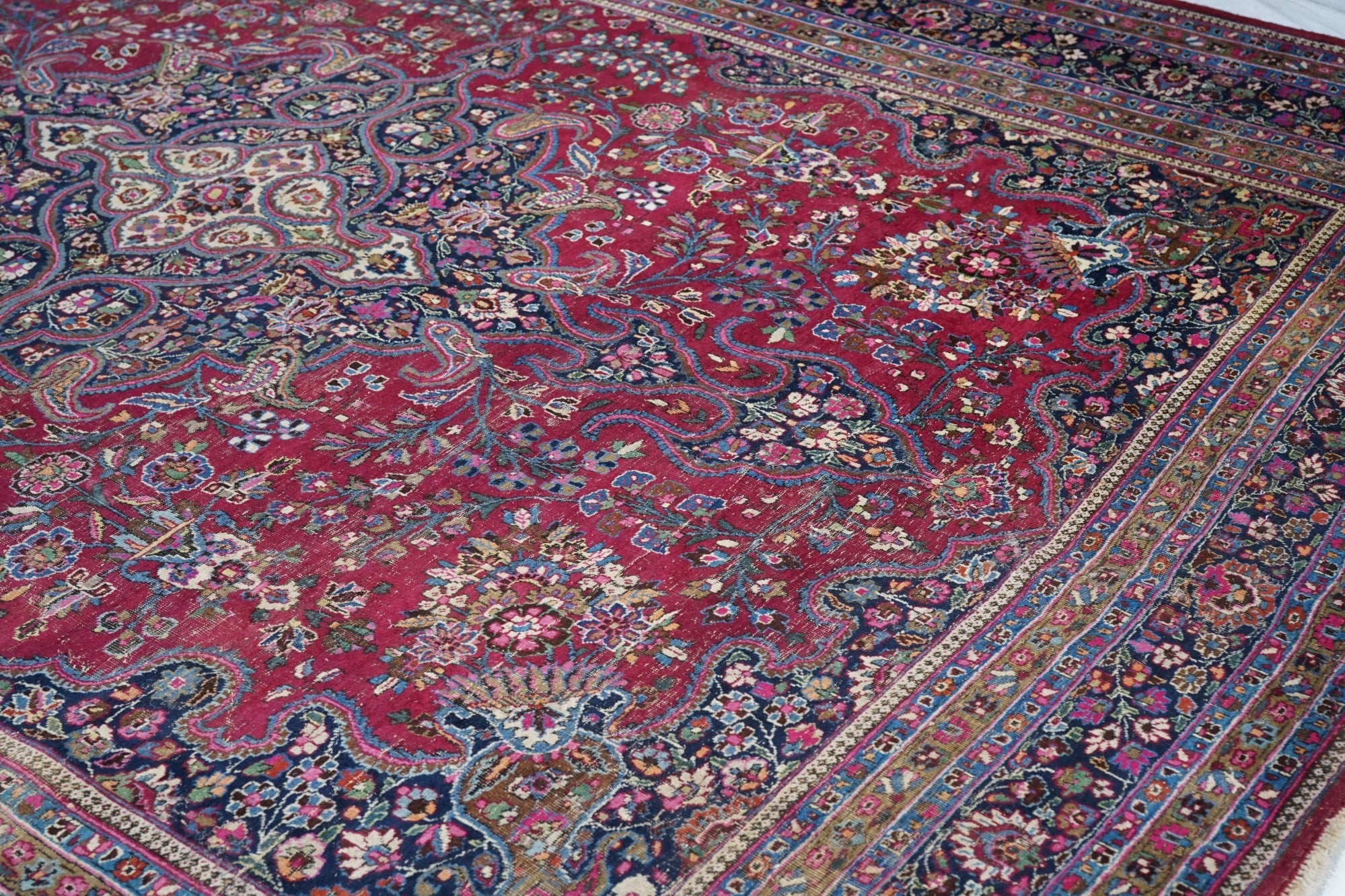 Vintage  Meshad Rug 10'4'' x 13'10''