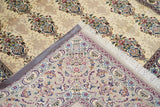 Extremely Fine  Isfahan Wool and Silk Rug 5'1'' x 7'6''