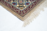 Extremely Fine  Isfahan Wool and Silk Rug 5'1'' x 7'6''